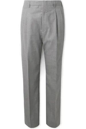 Brunello Cucinelli Tapered Pleated Wool Trousers - Men - - IT 48
