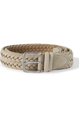 Mr P. 3.5 Braided Suede Belt - Men - - EU 100