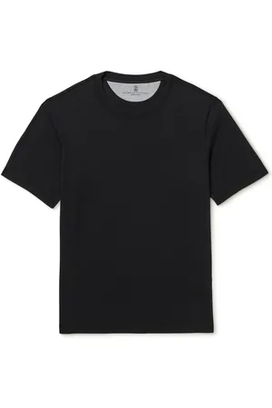 Brunello Cucinelli Silk and Cotton-Blend Jersey T-Shirt - Men - - XL