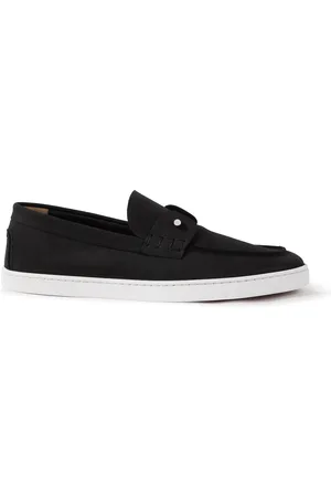 Christian Louboutin Chambeliboat Nubuck Loafers - Men - - EU 45
