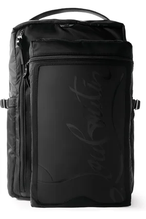 Christian Louboutin Loubideal Leather-Trimmed Shell and Logo-Debossed Rubber Backpack - Men