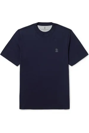 Brunello Cucinelli Layered Logo-Print Cotton-Jersey T-Shirt - Men - - XXXL