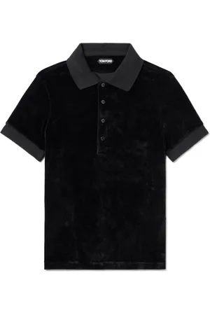Tom Ford Velour Polo Shirt - Men - - IT 48