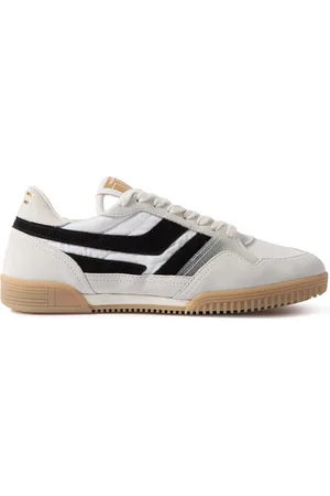 Tom Ford Jackson Rubber and Canvas-Trimmed Suede Sneakers - Men - - UK 7