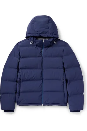 Brunello Cucinelli Quilted Padded Hooded Shell Down Jacket - Men - - XS
