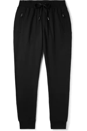 Dolce & Gabbana Logo-Appliquèd Cotton-Jersey Sweatpants - Men - - IT 50
