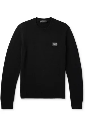 Dolce & Gabbana Logo-Appliquéd Wool Sweater - Men - - IT 50
