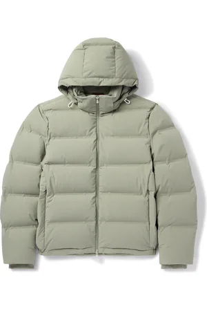 Brunello Cucinelli Quilted Padded Hooded Shell Down Jacket - Men - - L