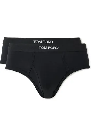 Tom Ford Two-Pack Strech-Cotton and Modal-Blend Briefs - Men - - S