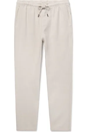 ONIA Air Straight-Leg Linen and Lyocell-Blend Drawstring Trousers - Men - - S