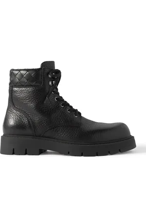 Bottega Veneta Haddock Full-Grain Leather Boots - Men - - EU 44