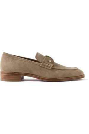 Christian Louboutin Chambelimoc Suede Loafers - Men - - EU 42