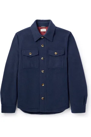 Brunello Cucinelli Cashmere-Felt Overshirt - Men - - IT 46
