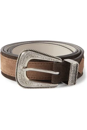 Brunello Cucinelli 3cm Suede Belt - Men - - EU 95