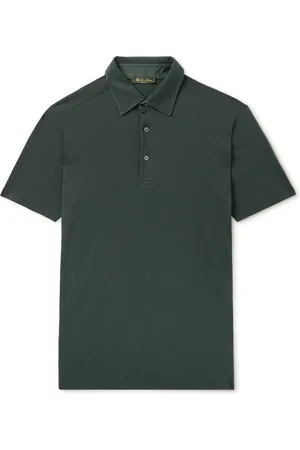 Loro Piana Cotton-Piqué Polo Shirt - Men - - XXL