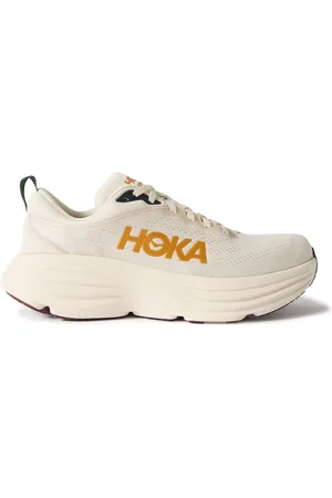 Hoka One One Bondi 8 Rubber-Trimmed Mesh Running Sneakers - Men - - US 8