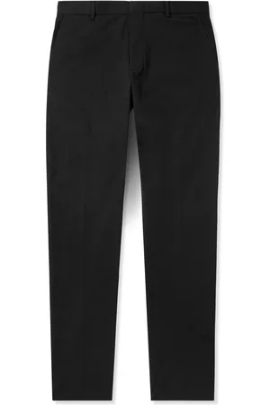 Ermenegildo Zegna Straight-Leg Garmet-Dyed Stretch-Cotton Twill Chinos - Men - - IT 48