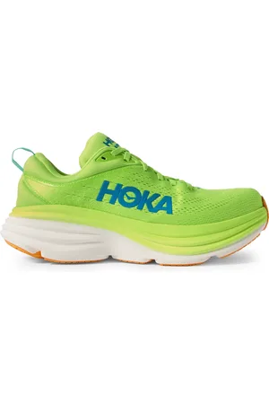Hoka One One Bondi 8 Rubber-Trimmed Mesh Running Sneakers - Men - - US 8.5
