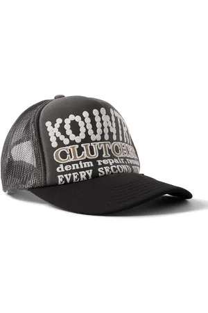 KAPITAL Pearl Clutcher Printed Canvas and Mesh Trucker Cap - Men