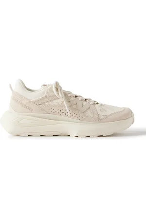 Salomon Odyssey ELMT Suede-Trimmed Mesh Sneakers - Men - - UK 9.5
