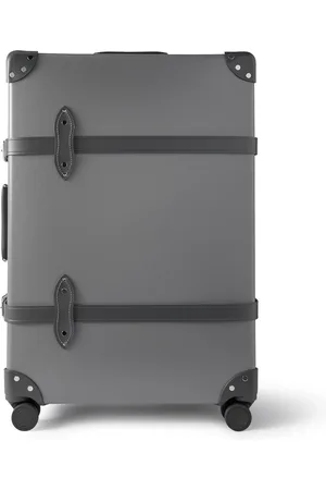 Globetrotter 007 Leather-Trimmed Vulcanised Fibreboard Check-In Suitcase - Men