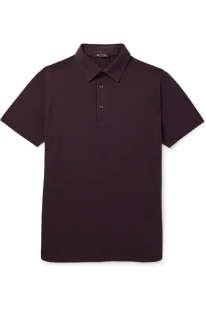 Loro Piana Cotton-Piqué Polo Shirt - Men - - L
