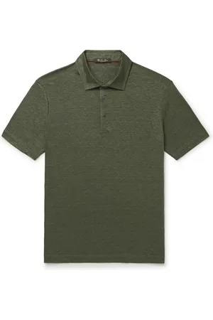 Loro Piana Linen Polo Shirt - Men - - L