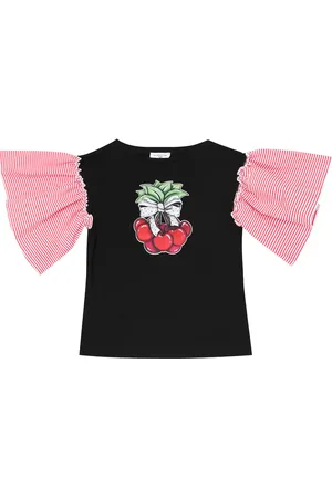 MONNALISA Printed cotton T-shirt
