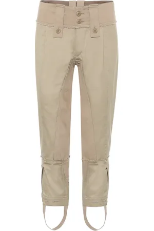 JUNYA WATANABE Cropped mid-rise skinny cotton pants