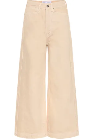 Proenza Schouler High-rise wide cotton pants