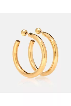 Sophie Buhai Women Earrings - Medium Everyday Hoops 18kt gold vermeil earrings