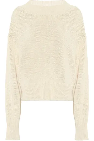 The Row Cristina cotton and cashmere sweater