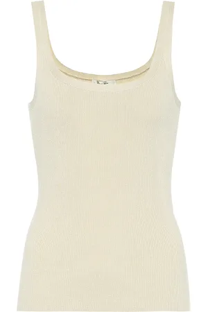 The Row Lanna silk tank top