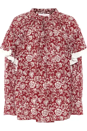 See by Chloé See By ChloÃ© Floral cotton voile blouse