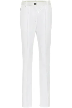 Peter Do Sequined high-rise slim pants