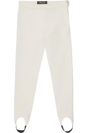 Loro Piana Karine stretch-cotton stirrup pants