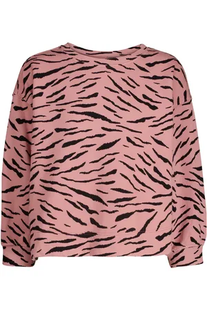 Velvet Hilda zebra-print cotton sweatshirt