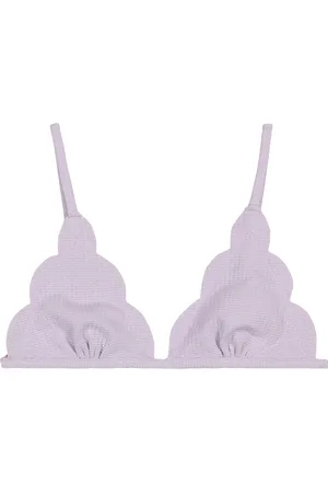 Marysia Fixed Triangle reversible bikini top