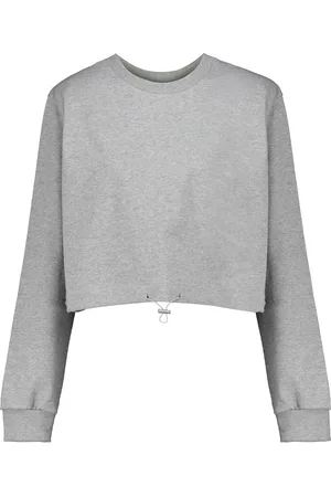 The Frankie Shop Cropped cotton sweatshirt