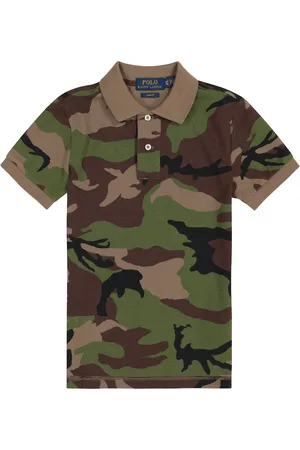 Ralph Lauren Camouflage cotton piquÃ© polo shirt