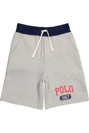 Ralph Lauren Logo drawstring cotton-blend shorts