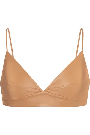Zeynep Arcay Zeynep ArÃ§ay Leather bralette