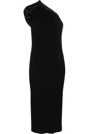 Tom Ford One-shoulder jersey midi dress