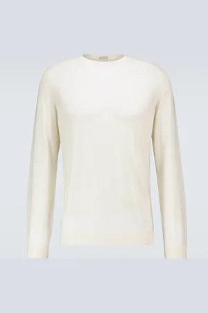 CARUSO Wool crewneck sweater