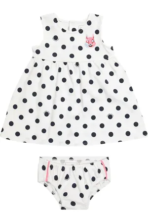 Marc Jacobs Baby polka-dot cotton dress and bloomers set