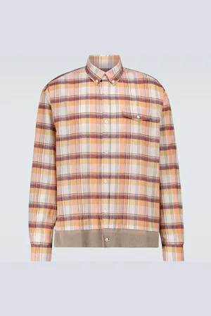 UNDERCOVER Checked long-sleeved shirt