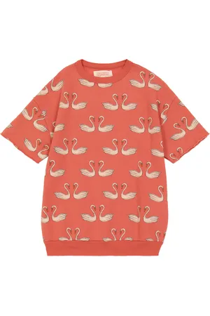 The Animals Observatory Printed cotton-jersey T-shirt