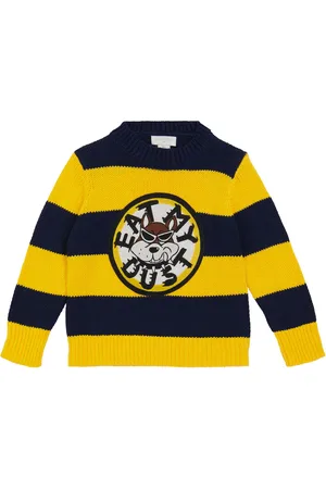 Stella McCartney Striped cotton-blend sweater