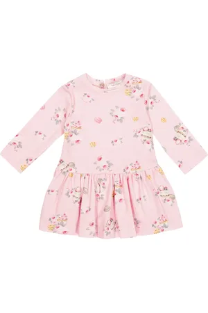 MONNALISA Baby floral jersey dress