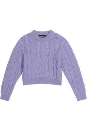 VERSACE Wool and mohair-blend sweater